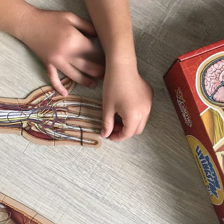 Human Anatomy Educational Floor Puzzle for Kids