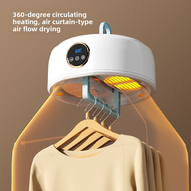 Portable Hanging Clothes Dryer with Blue Light Technology