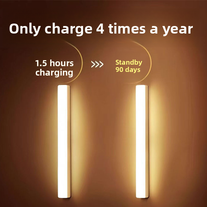 Rechargeable motion sensor night light