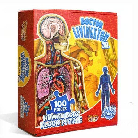 Human Anatomy Educational Floor Puzzle for Kids