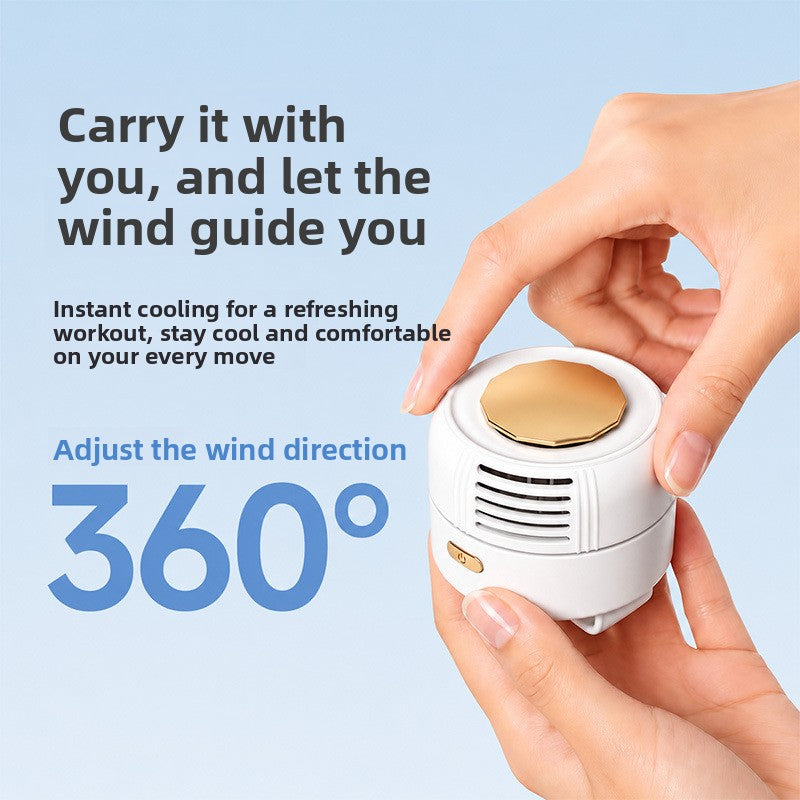 Portable USB Rechargeable Clip Fan