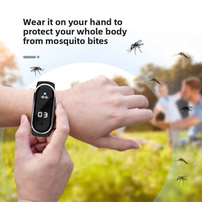 Ultrasonic Mosquito Repellent Bracelet