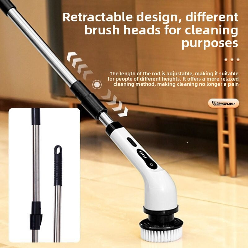 Adjustable Electric Scrubber Brush