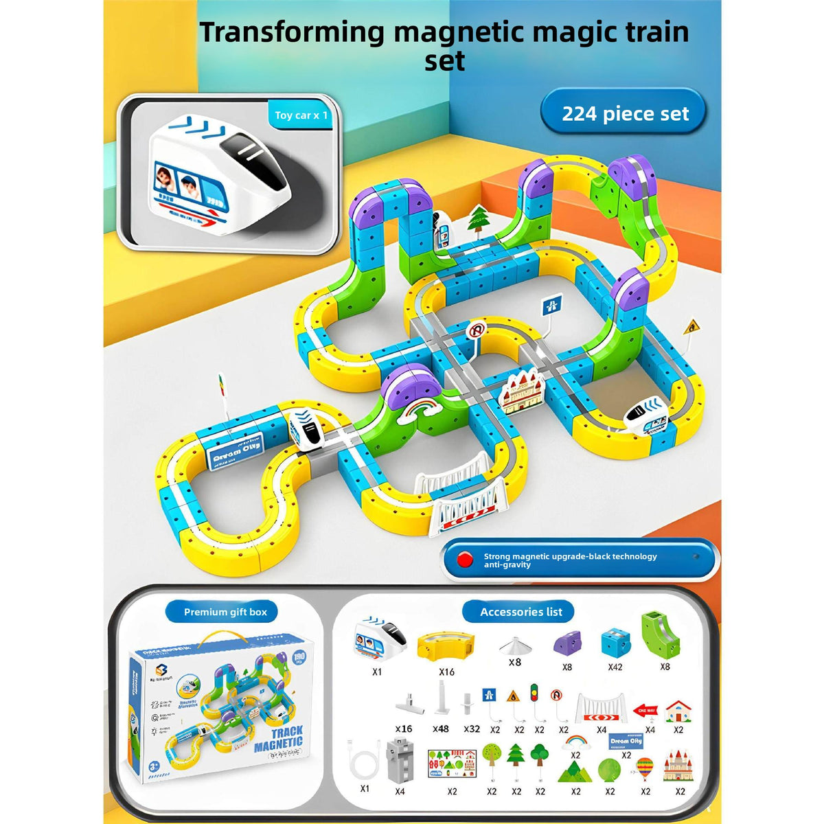 Magnetic Building Blocks