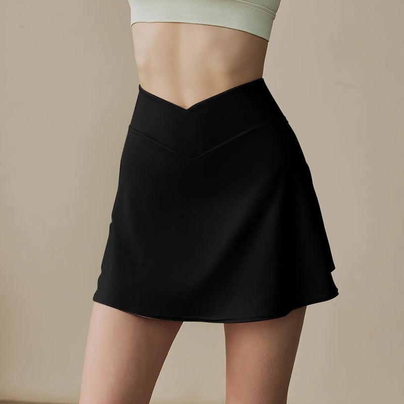 Womens Quick Dry Sports Skirt with Shorts